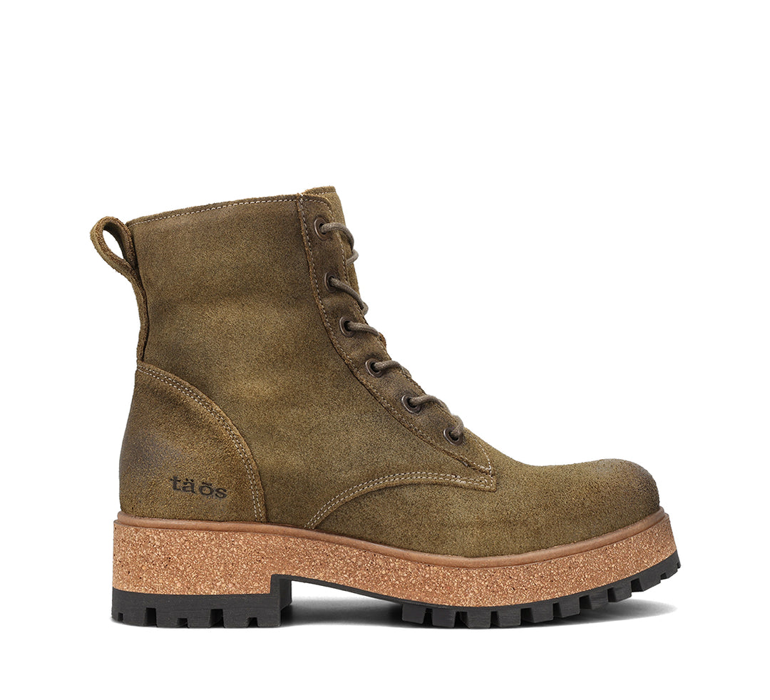 Women's Taos Main Street Color: Olive Rugged