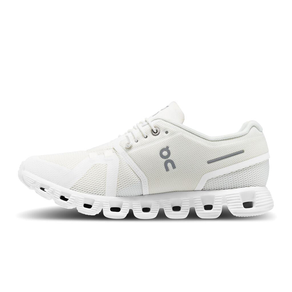 Women's On Running Cloud 5 Color:  Undyed-White | White