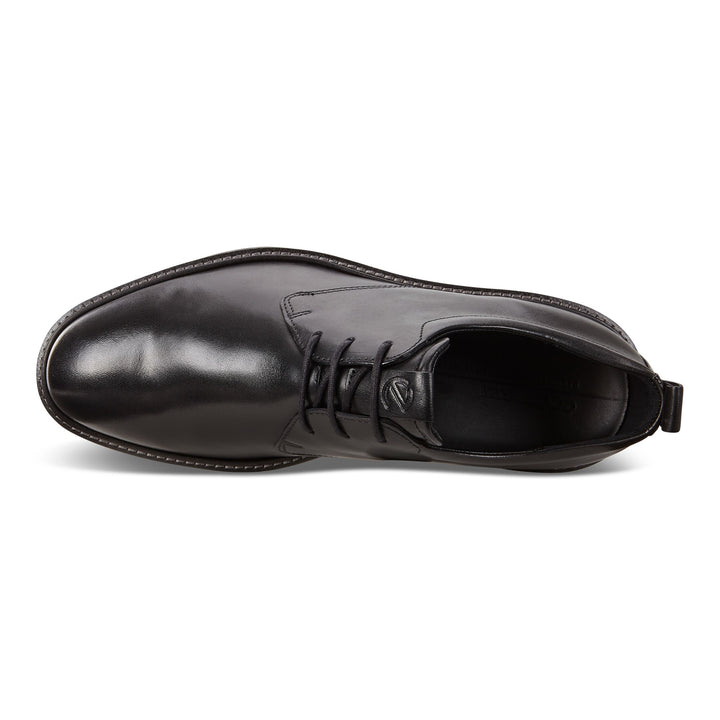 Men's Ecco ST.1 Hybrid Plain Toe Color: Black