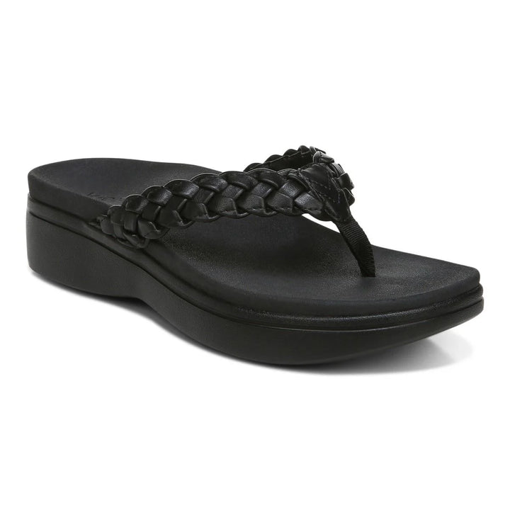 Women's Vionic Kenji Platform Sandal Color: Black