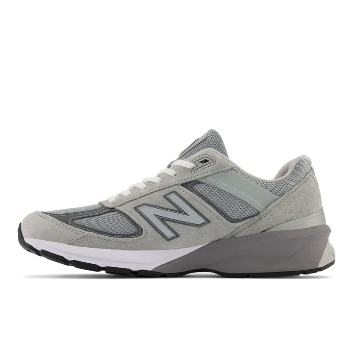 Men's New Balance MADE in USA 990v5 Core Color: Grey with Castlerock