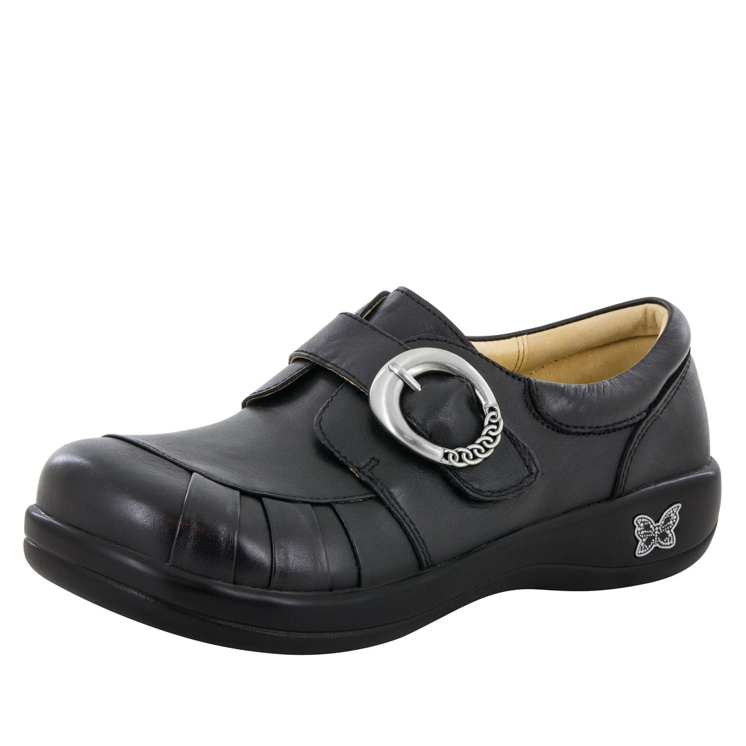 Women's Alegria Khloe Professional Shoe Color: Black Nappa