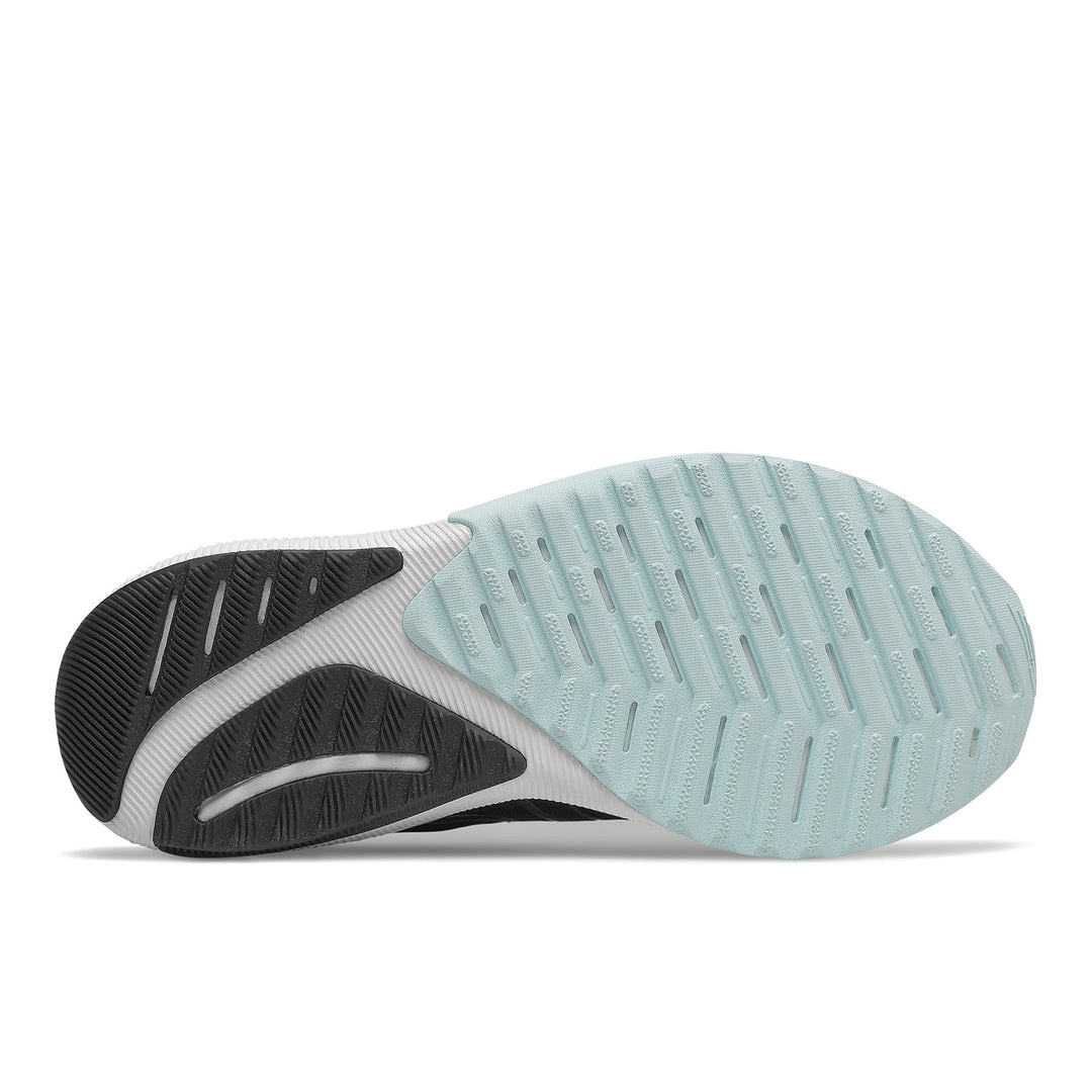 Women's New Balance FuelCell Propel v3 Color: Black with Pale Blue Chill and White
